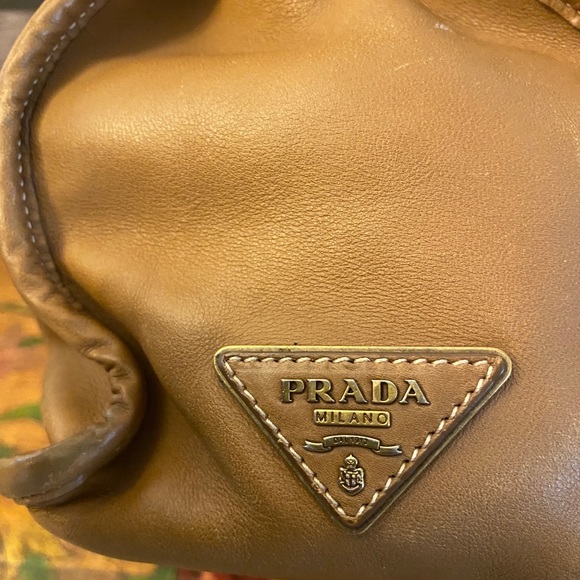 PRADA Pattina CITY Calf Leather in Cannella Tan satchel ART#BN2159 - Picture 4 of 13